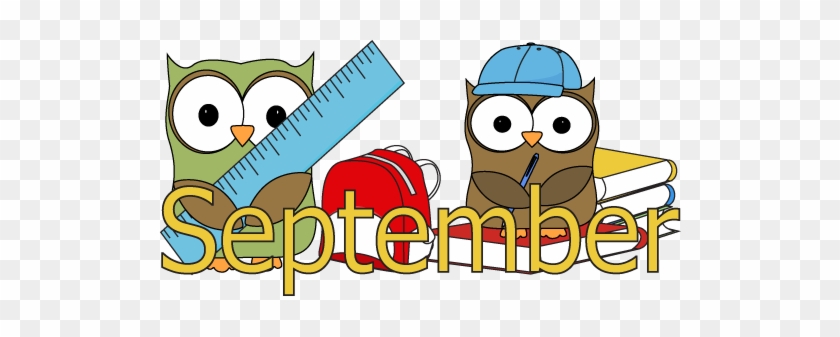 September School Owls - September Month Themes #42643