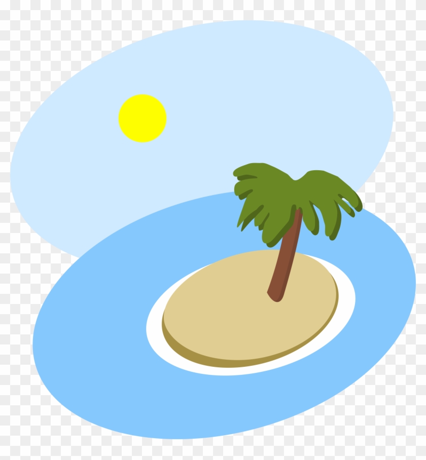 Island Scene - Island Clip Art #42650