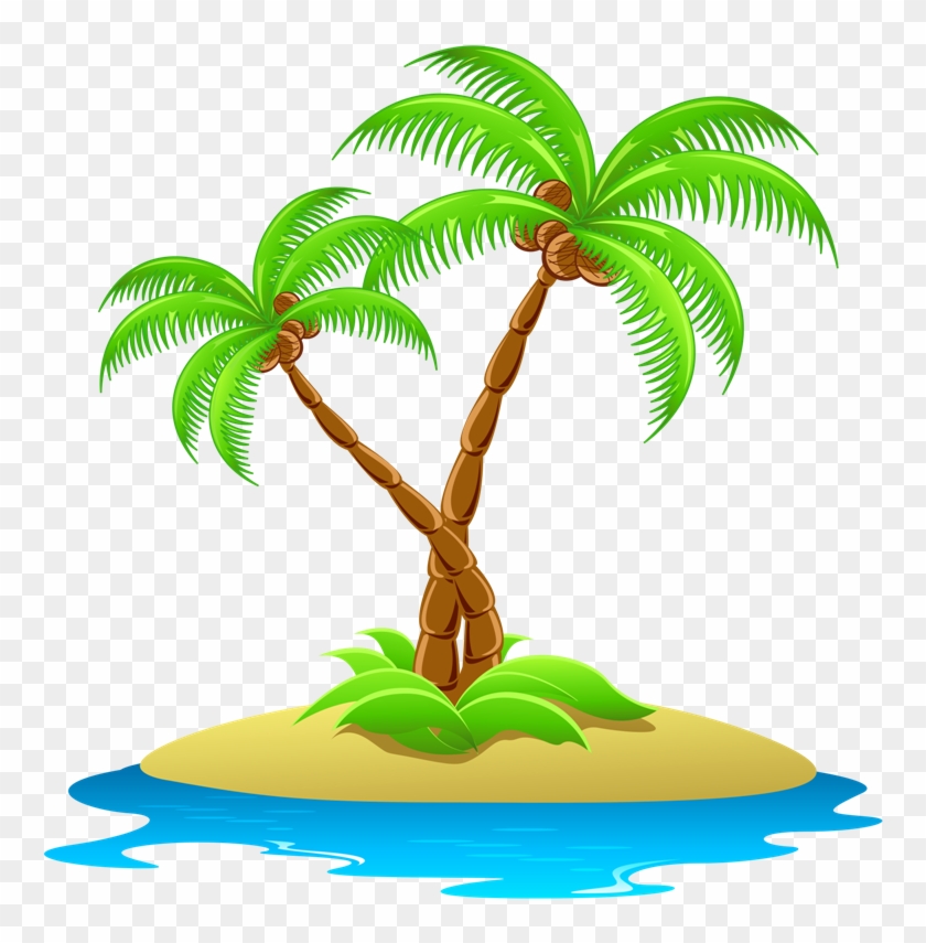 Cholesterol And Fat Free Tender Coconut Water Offers - Coconut Tree Clipart Png #42706