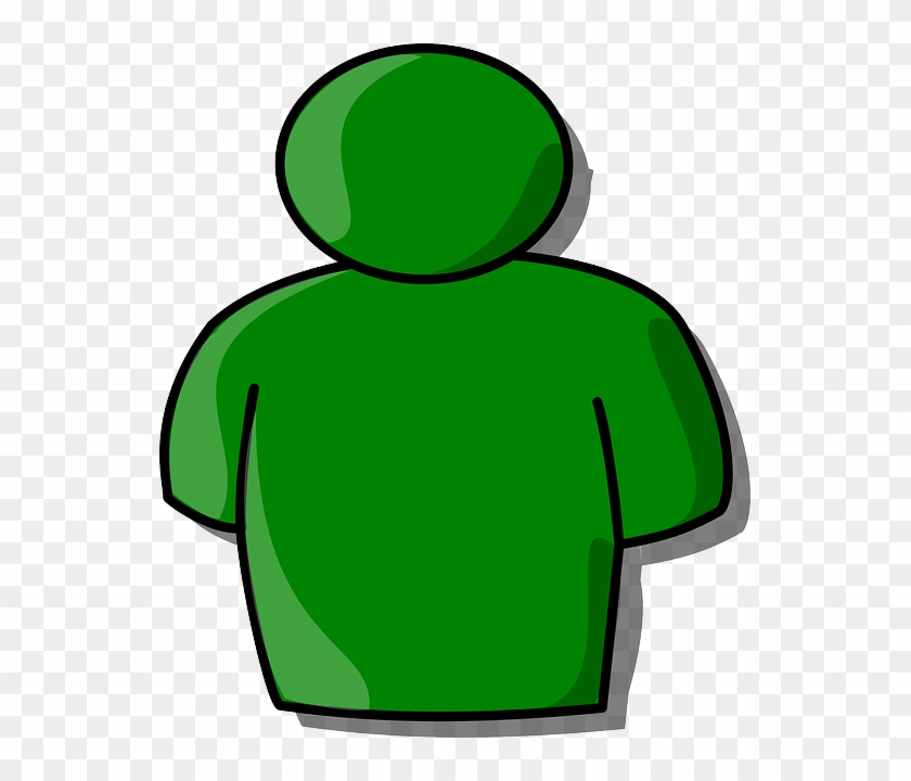 Person Clip Art - Green Man Icon Png #42697