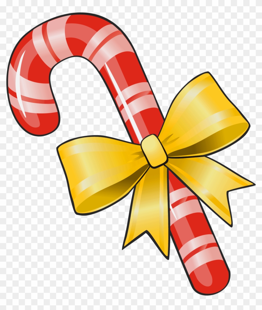Xmas Stuff For > Christmas Bow Clipart - Candies Clipart Png #42718