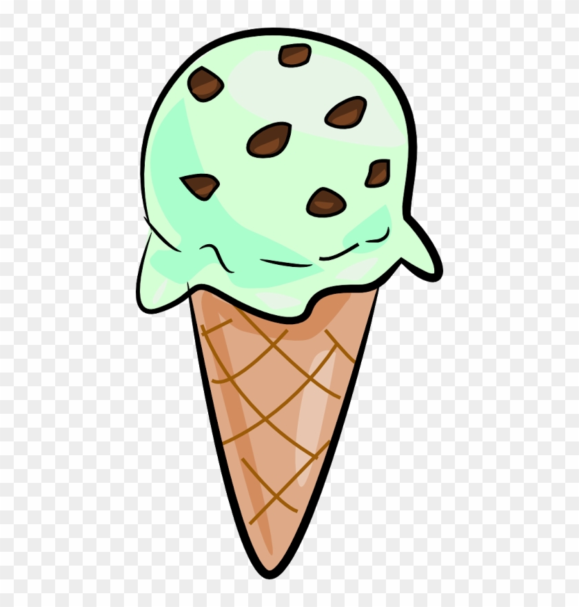 Ice Cream Cone The Totally Free Clip Art Blog Food - Mint Ice Cream Clipart #42794
