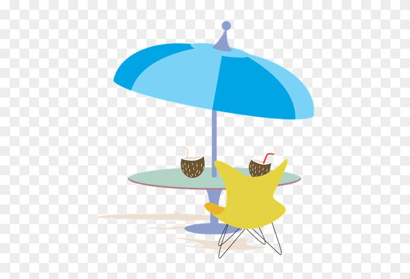 Clipart Sunny Relax Table Drink Coconut Sun - Stock.xchng #42857