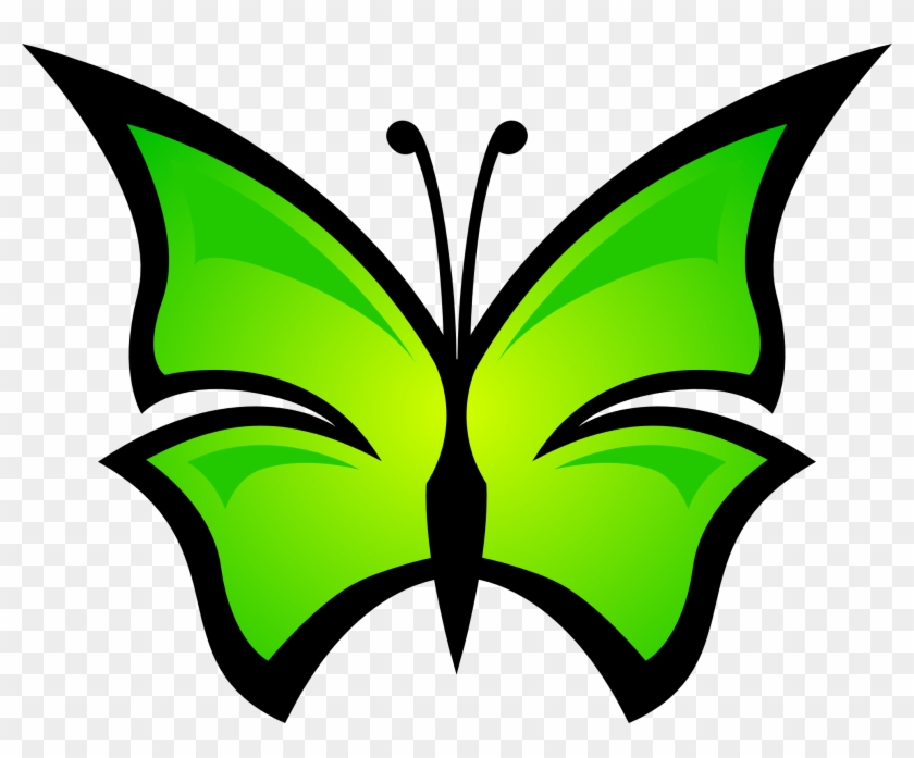 Clip Arts Related To - Butterflies Free Download Svg #42948