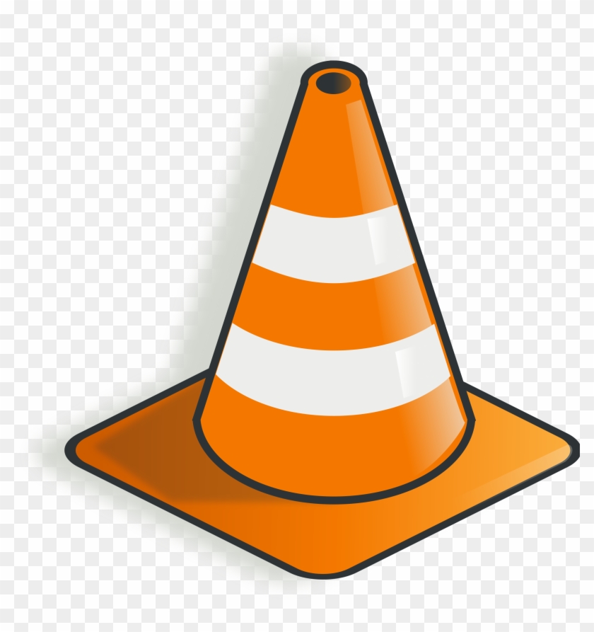 Big Image - Construction Cone Clip Art #42958