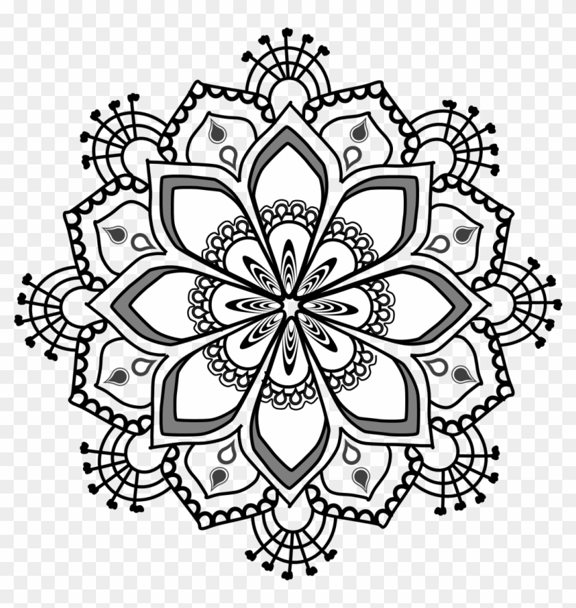 Free Mandalas Clip Art - Free Mandala Clip Art #42989