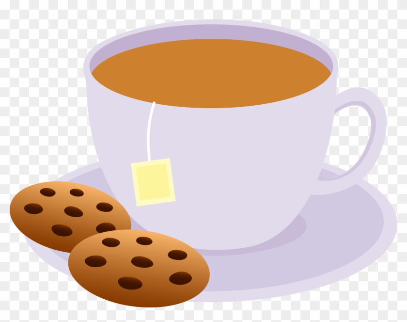 Tea And Cookies - Mug Of Tea Clipart #43038