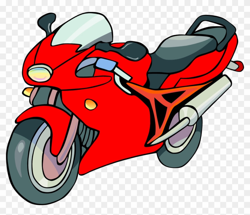 Am Montagmorgen Kam Es Kurz Vor Sieben Uhr Im Kreuzungsbereich - Motorcycle Clipart #43202