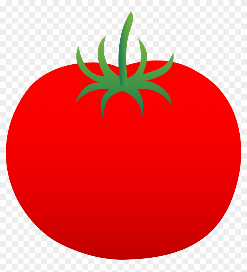 Cartoon Clipart Tomato - Red Fruits And Vegetables Clip Art #43306