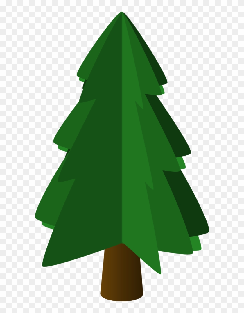 Vector Clip Art - Pine Tree Clip Art #43395