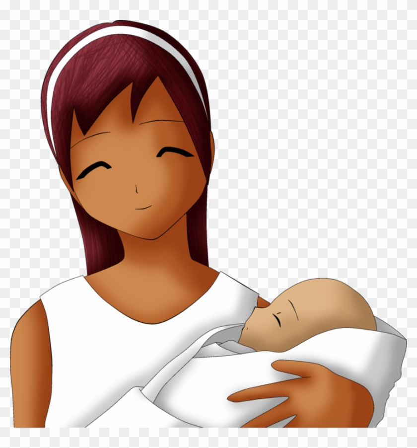 Mother Child Infant Family Clip Art - Mother Child Infant Family Clip Art #43531