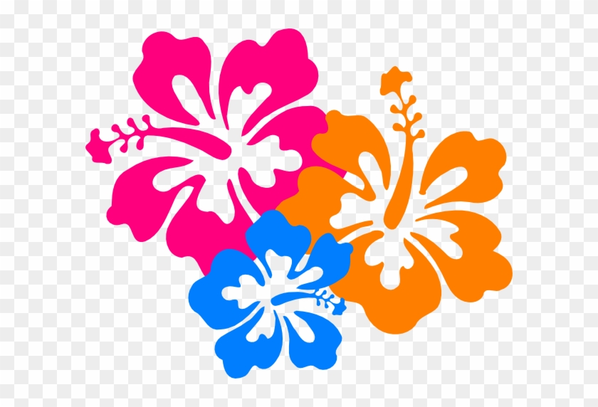 Hawaiian Flower Clip Art Borders - Hibiscus Clip Art #43560