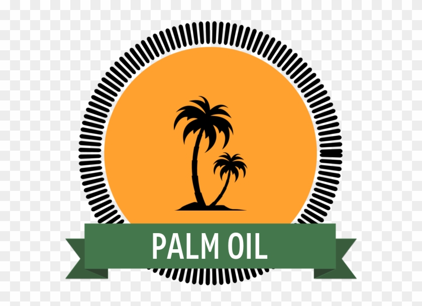 Badge Icon "palm Tree " Provided By Yougou, From The - Faixa Azul Marinho Png #43803