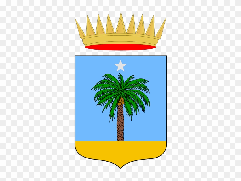 The Coat Of Arms Of Colonial Italian Tripolitania Was - Coat Of Arms Palm Tree #43999