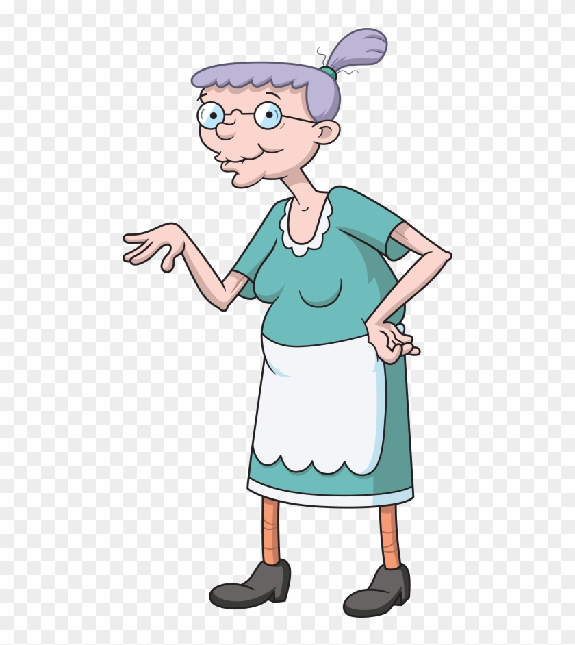 Classic - Tjm - Hey Arnold Grandma Png - Free Transparent PNG Clipart  Images Download