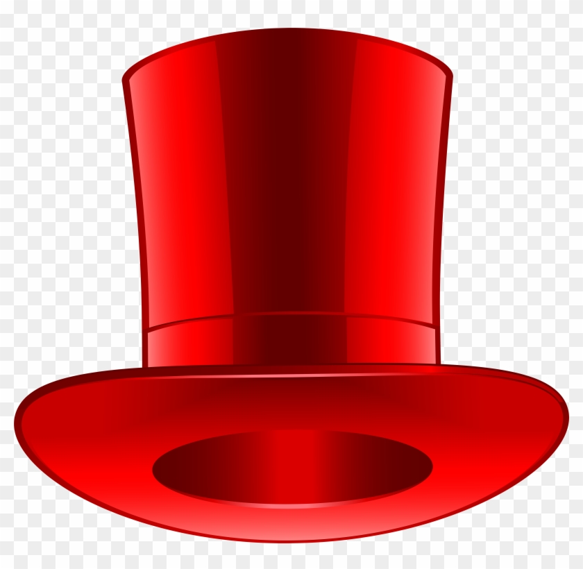 Red Top Hat Png Clip Art - Red Top Hat Png Clip Art #44361