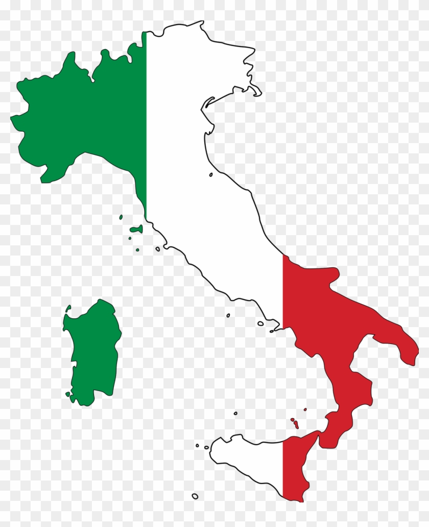 Italy Italian Cuisine Free Content Clip Art - Italy Flag On Italy #44526