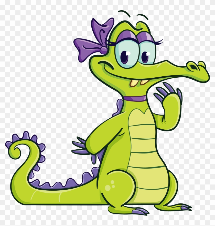 Alligator Black And White Clip Art Images - Where's My Water Alligator #44536
