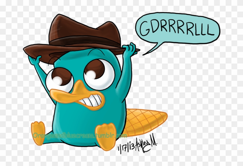 Baby Perry The Platypus By Orangebluecream On Clipart - Perry The Platypus As A Baby #241156