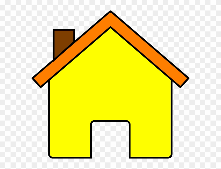 Yellow House 2 Clip Art At Clipart Library - House #241205