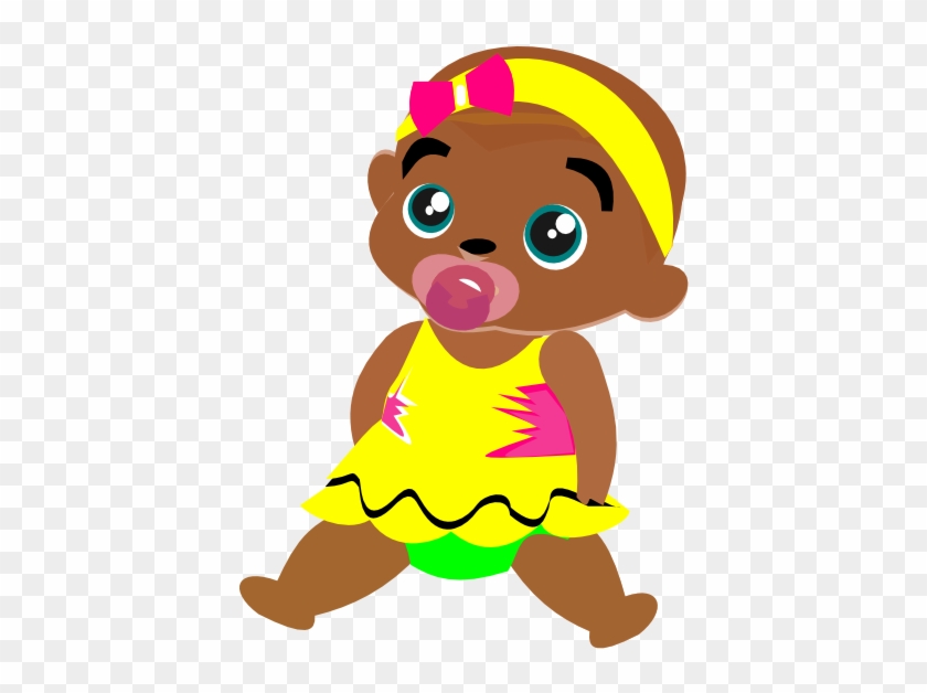 Brown Babies Clipart The Cliparts - Brown Baby Clip Art #241236