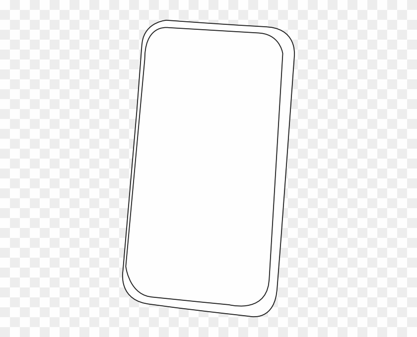 Smartphone Back Clipart - Gadget #241314