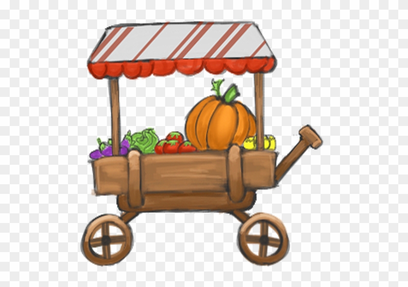 Veggie Adventures - Vegetable Cart Clipart Png #241330