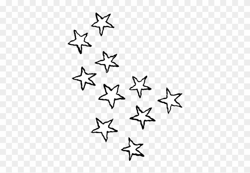 Line Transparent Cliparts - Stars Clipart Black And White #241364