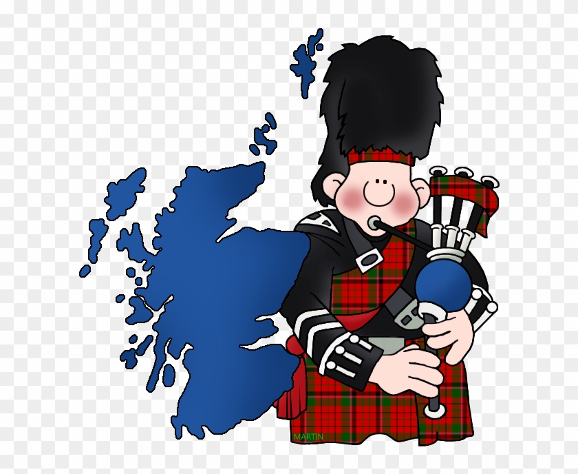 Map Of Scotland With Bagpipes - Unemployment Rate Uk By Region 2016 #241406