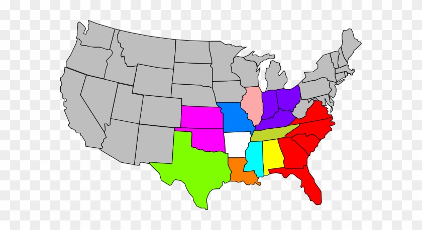 Usa Latitude And Longitude Map - 40 401107 Map Clipart Free