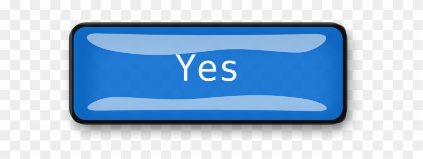 Yes Clip Art - Exit Button Blue Png #241535