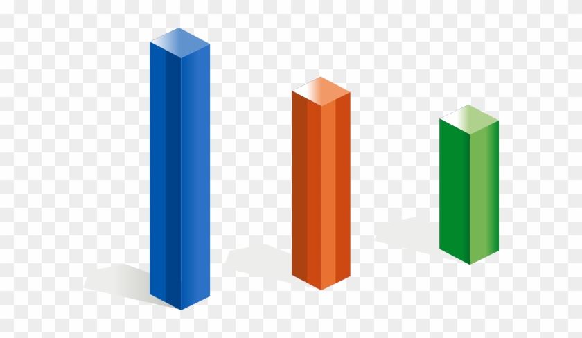 Chart 3d Column Clip Art At Clker - Bar Chart #241559