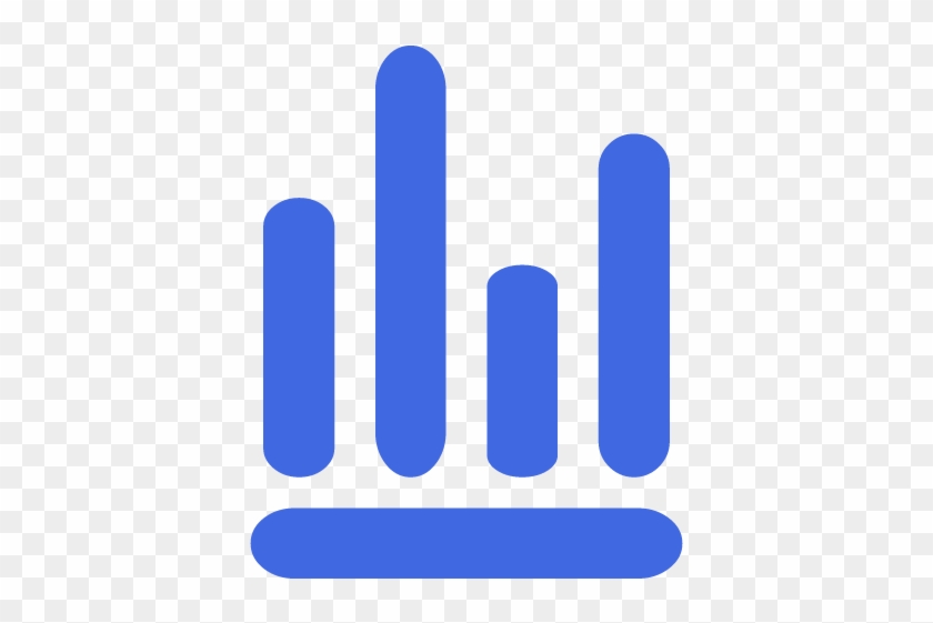 Royal Blue Bar Chart 8 Icon - Colorfulness #241610