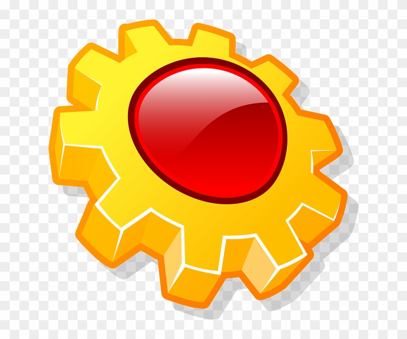 Tools, Application, Logo, Database, Tool - Gears Clipart #241630