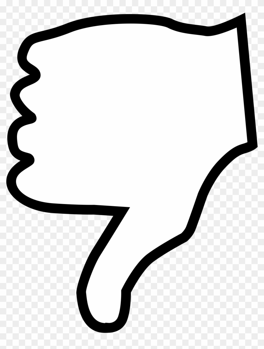 Thumbs Down - Clip Art Thumbs Down #241742