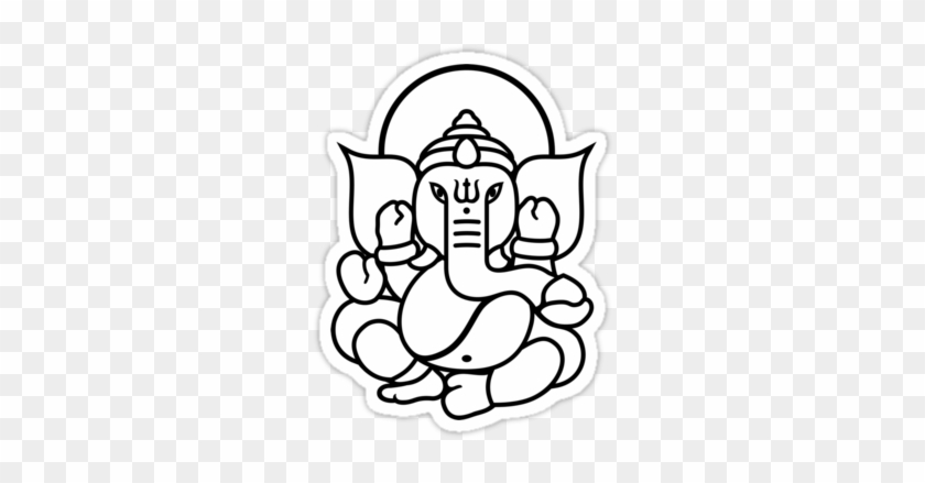 Simple Ganesha Drawing For Kids - Ganesh Images For Drawing #241760