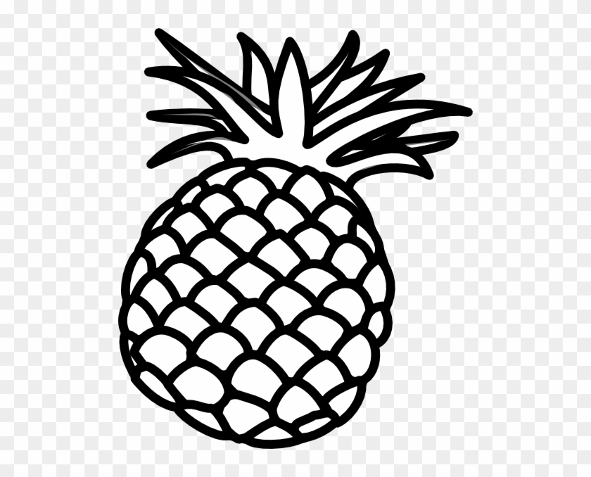 Clipart Info - Pineapple Clipart Black And White #241808