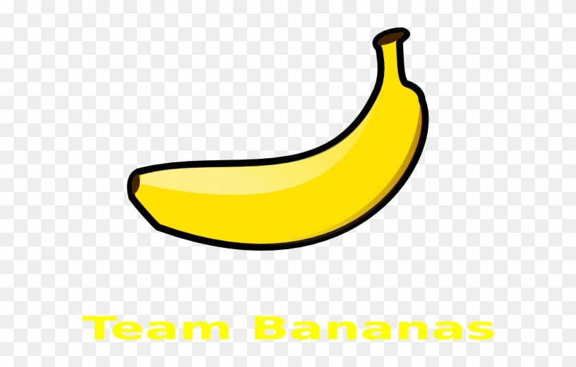 Team Bananas Logo Clip Art - Banana Stilizzata #241811
