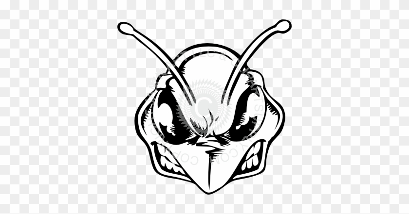 Quick Overview - Angry Bee Logo #241935
