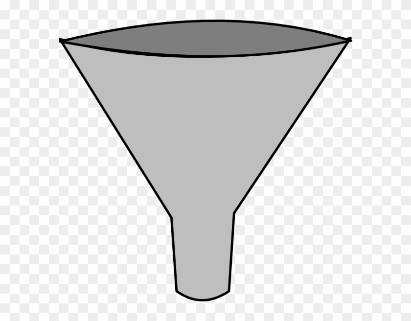 Simple Funnel Clip Art At Clker - Funnel Clipart #241943