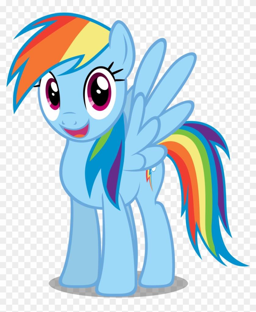Rainbow Dash Cliparts - My Little Pony Rainbow Dash #242099