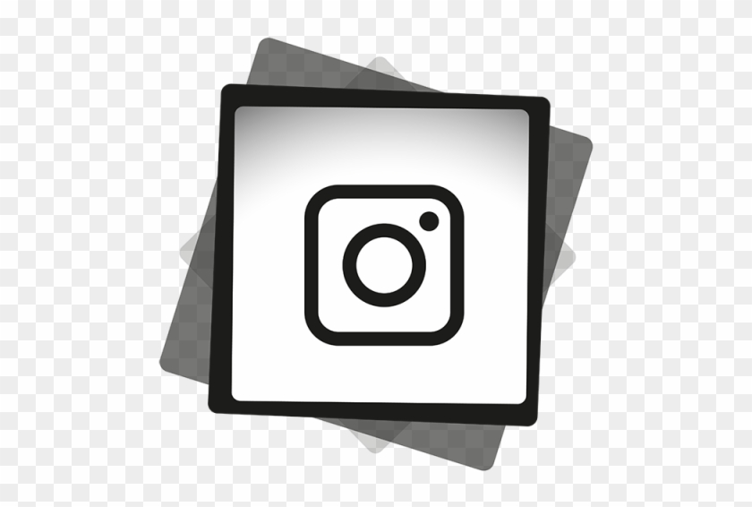 Instagram Black White Icon, Social, Media, Icon Png - Icons Redes Sociales Blancas Png #242109