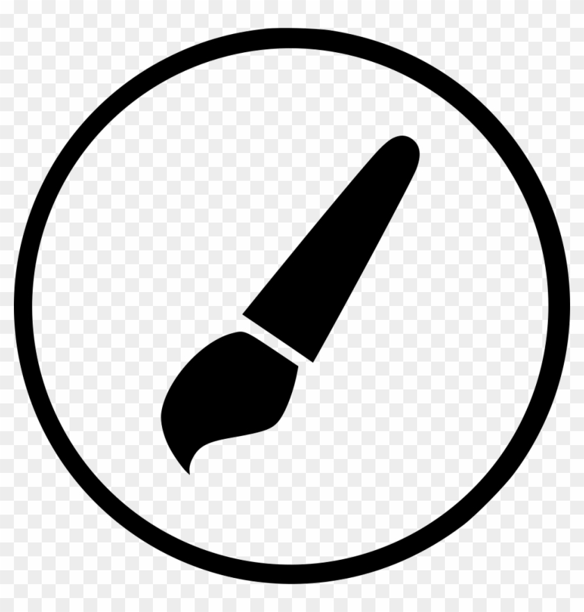 Instrument Brush Tool Photoshop Draw Svg Png Icon Free - Photoshop Brush Tool Icon #242110