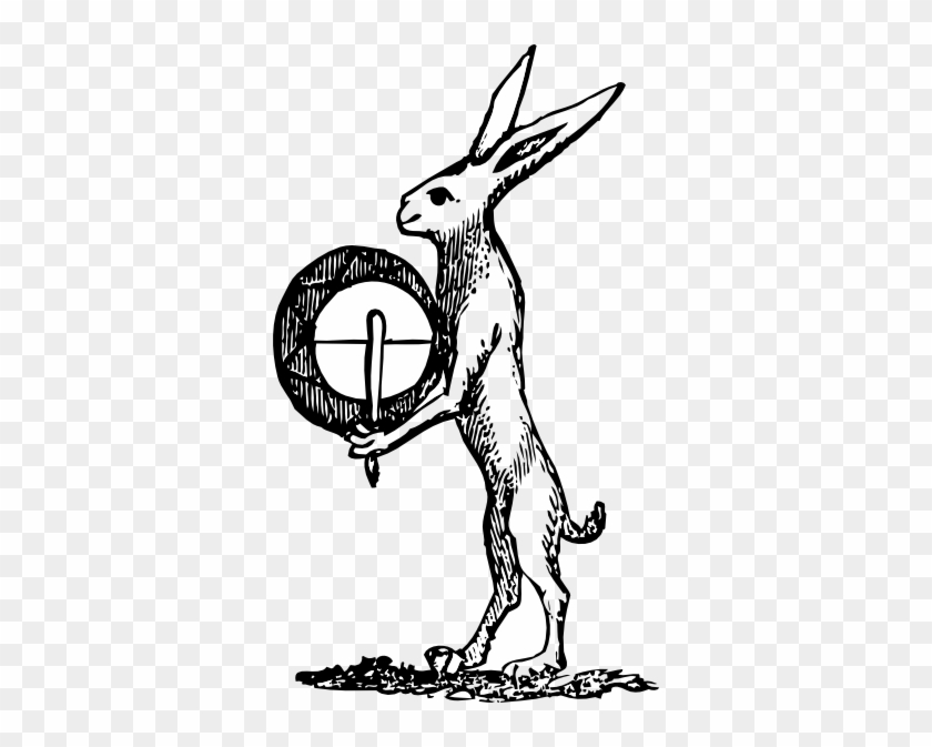Drum Clip Art - Rabbit Side View Cartoon #242130