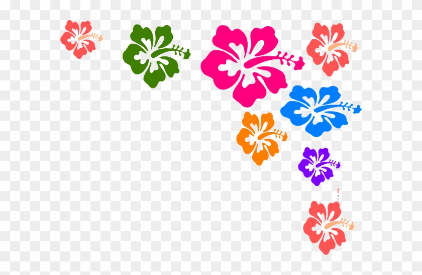 Hawaiian Flower Clip Art Borders Clipart Panda Free - Clip Art #242219