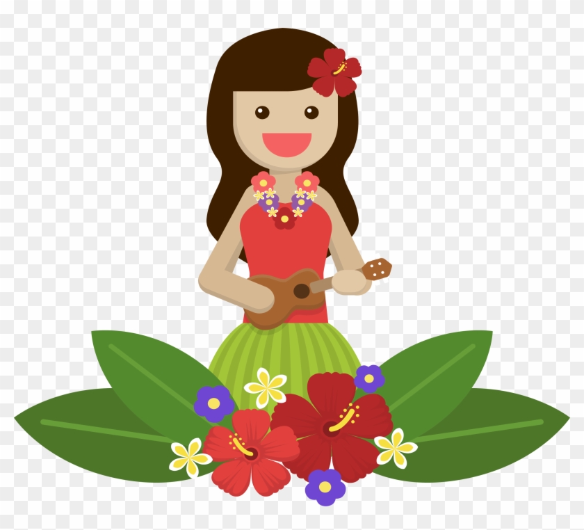 Hawaii Island Girl - Hawaiian Icon Png #242268