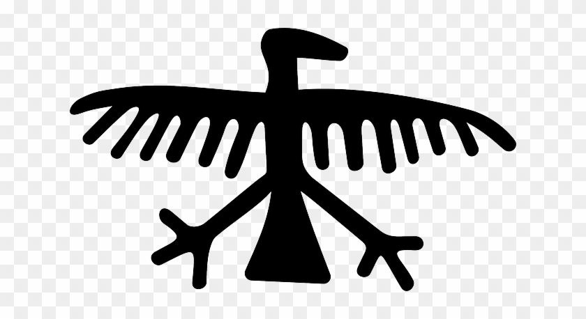 Petroglyphs Cliparts - Petroglyph Bird #242301