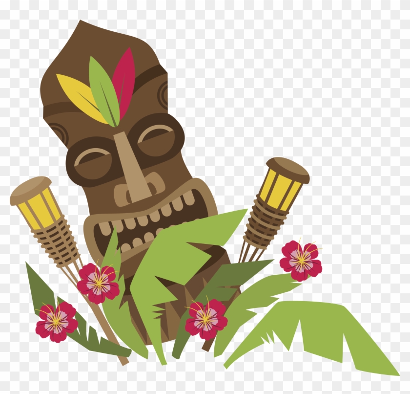 Hawaii Euclidean Vector - Wood Carving #242406