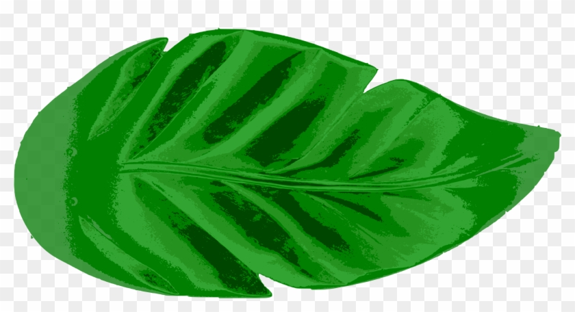 Tropical Leaves Vector Clip Art Eps Images - Tropical Leaf Clipart #242435