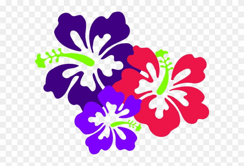 Hibiscus Clip Art At Clker - Hawaiian Flower Png #242453